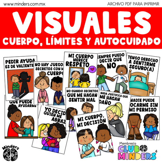 Visuales sobre Cuerpo, Límites y Autocuidado