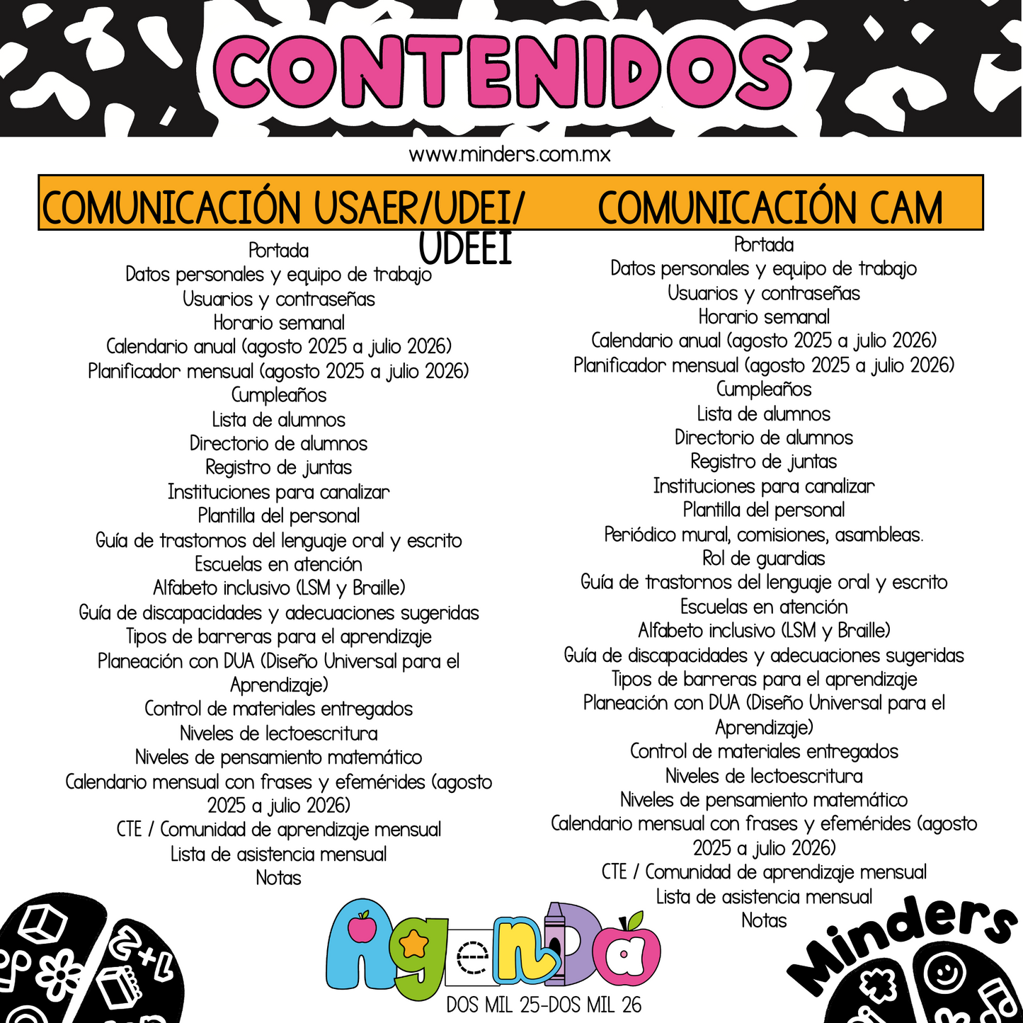 Agenda Digital Interactiva Portada 4 2025-2026