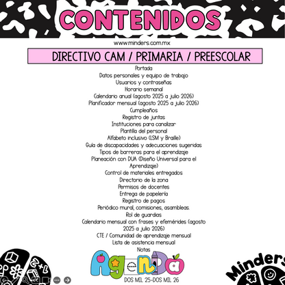 Agenda Digital Interactiva Portada 4 2025-2026