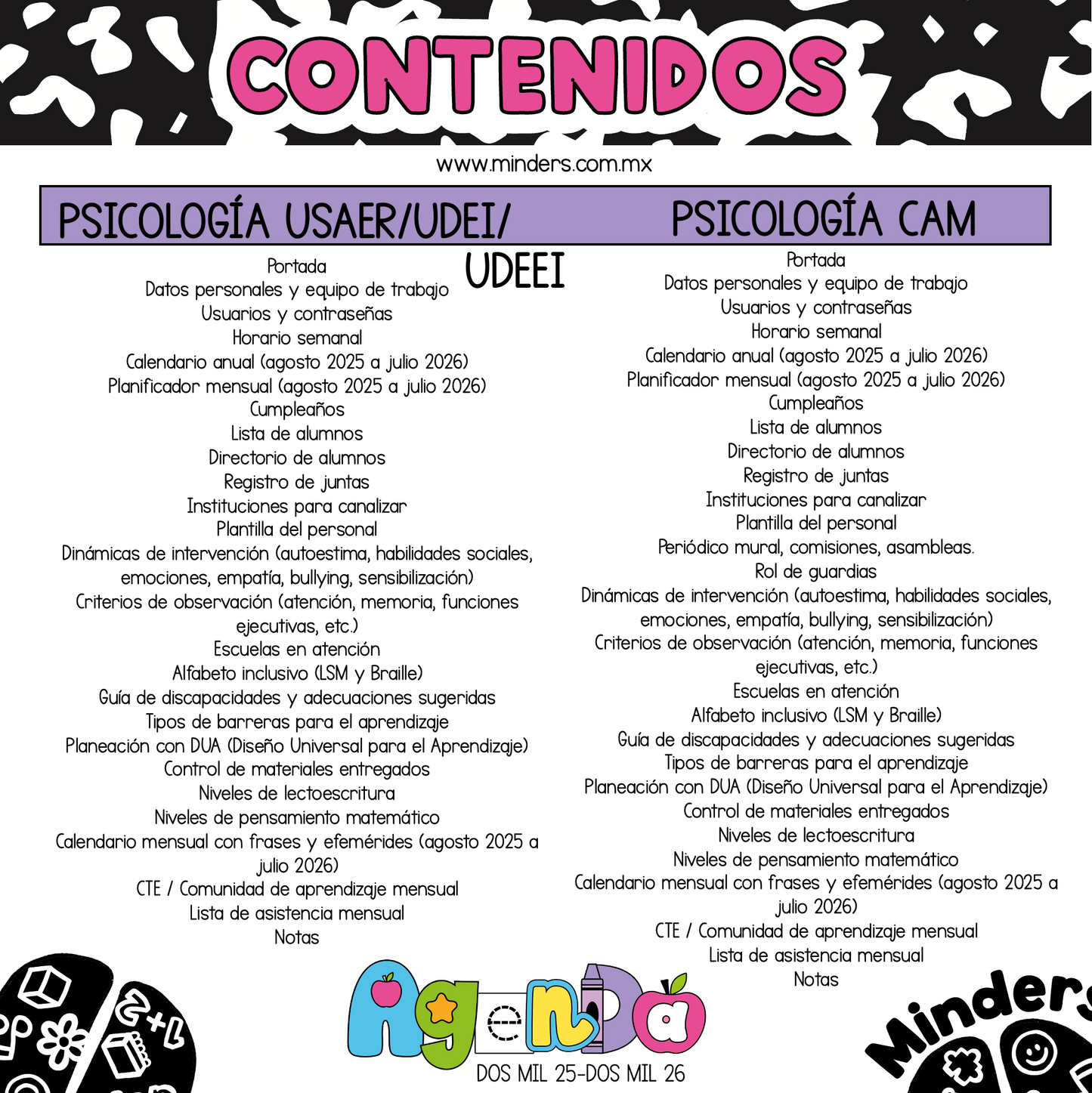 Agenda Digital Interactiva Portada 4 2025-2026