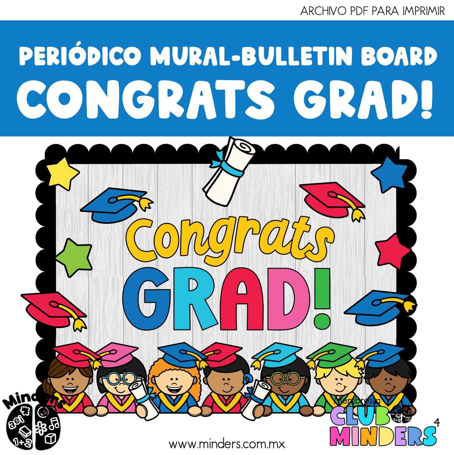 Congrats Grad! - Bulletin board