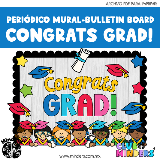 Congrats Grad! - Bulletin board