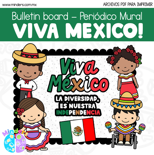 Bulletin Board - Mural Viva México