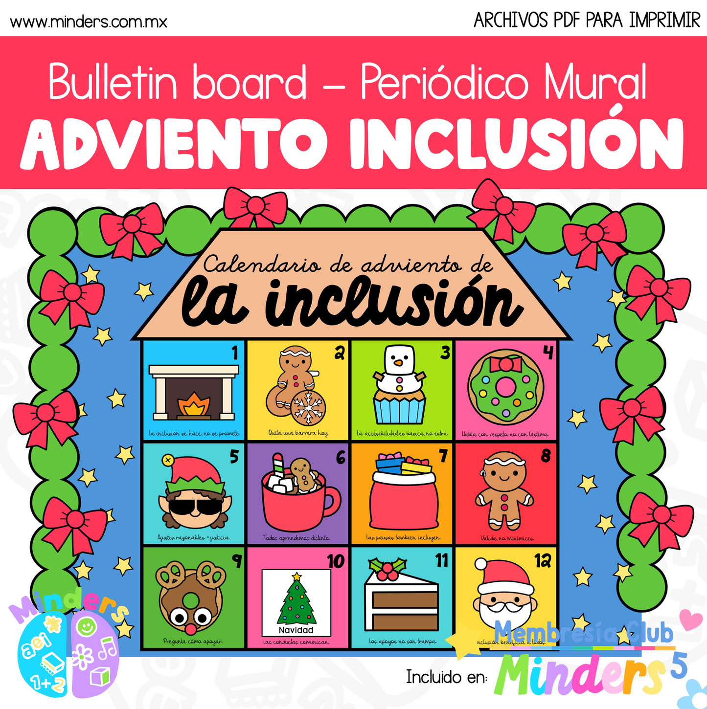 Murales inclusivos para todo el año - Growing Bundle