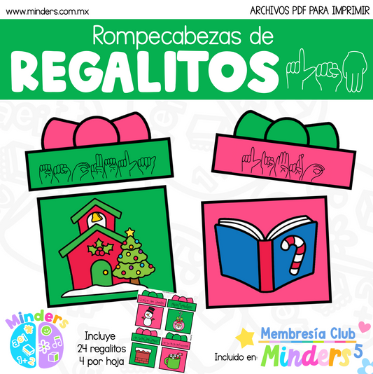 Rompecabezas de Regalitos en LSM – Navidad