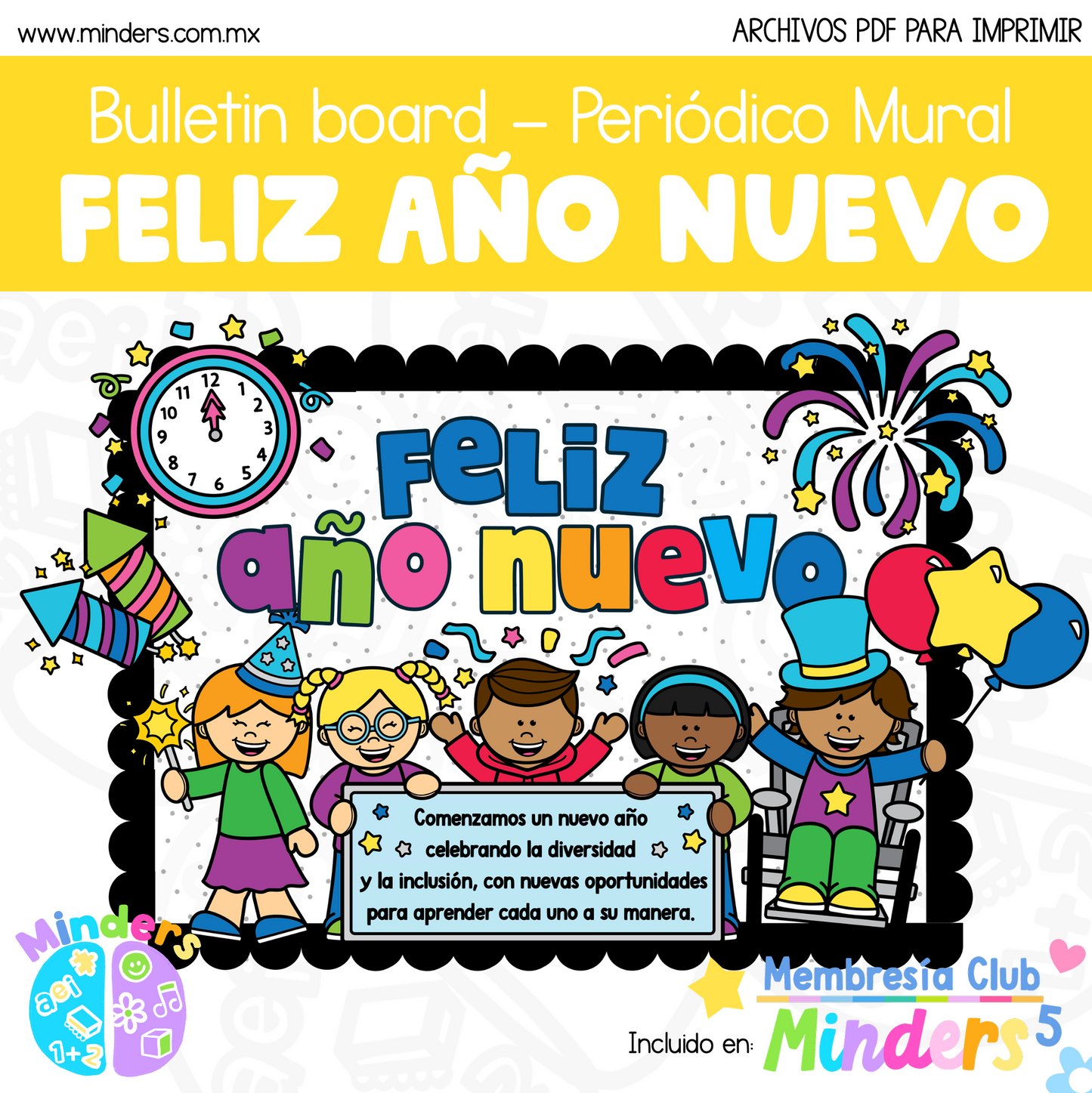 Murales inclusivos para todo el año - Growing Bundle