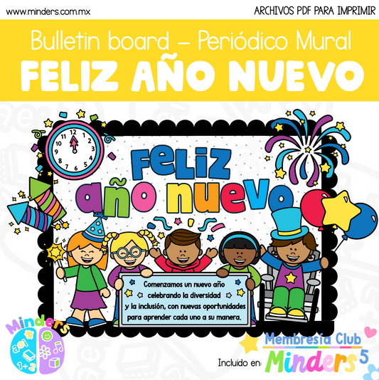 Bulletin board - Periódico Mural Feliz año nuevo!