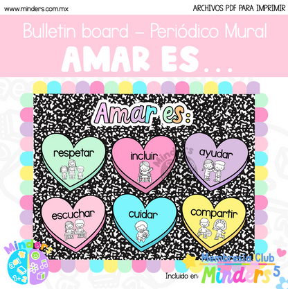 Bulletin board - Periódico Mural Amar es...