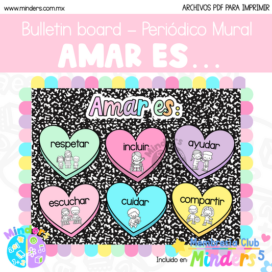 Bulletin board - Periódico Mural Amar es...