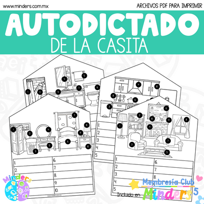 Autodictado de la casita