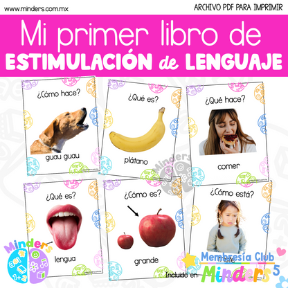 Mi primer libro de estimulación del lenguaje