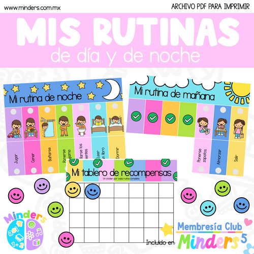 Mis rutinas de día y de noche
