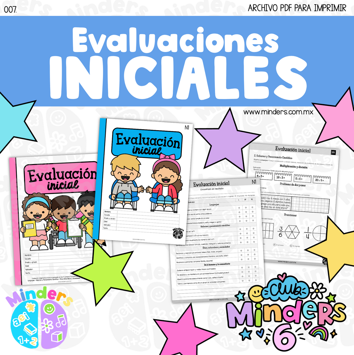 Evaluaciones Iniciales - Exclusivo Club Minders 6