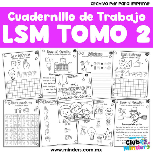 Cuadernillo de Trabajo LSM - Tomo 2