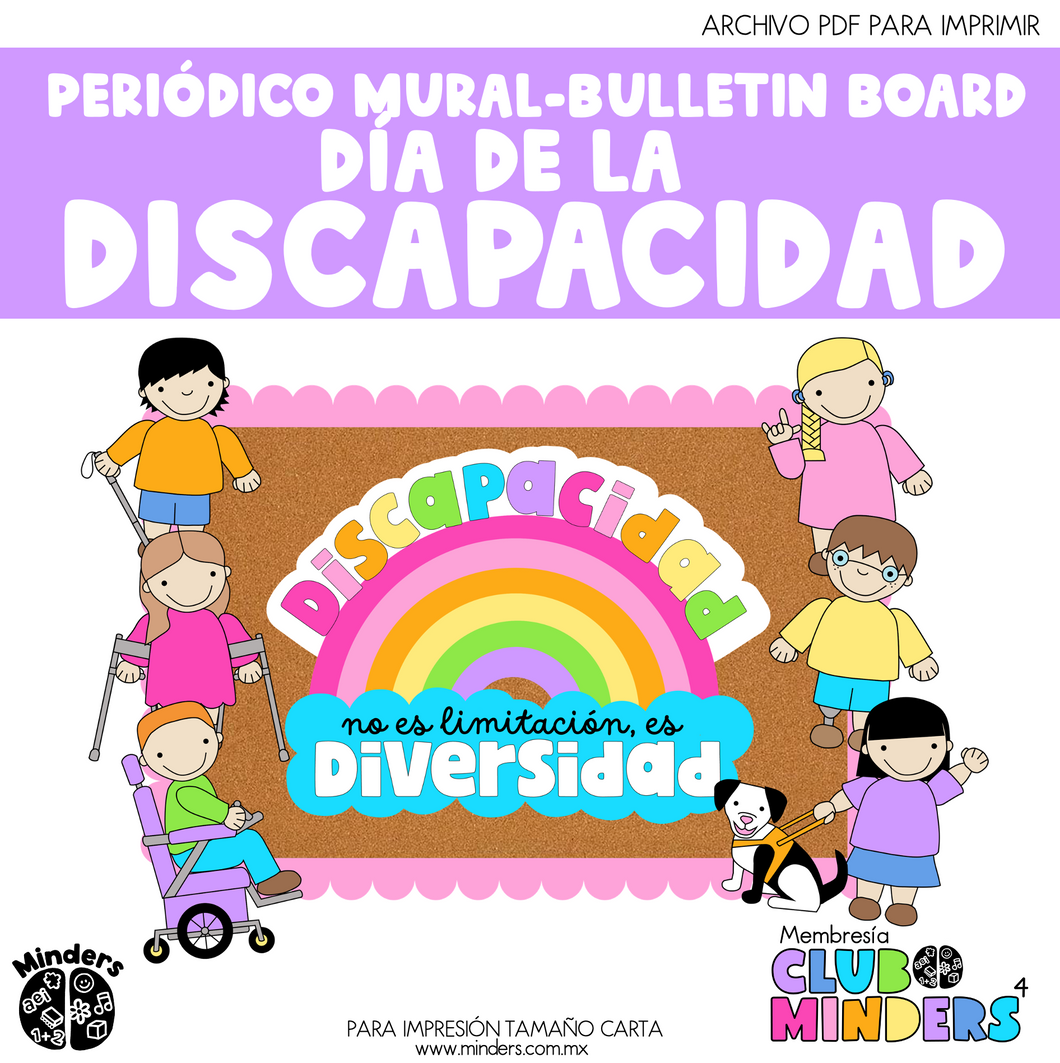 Bulletin Board - Mural Newspaper Disability Day