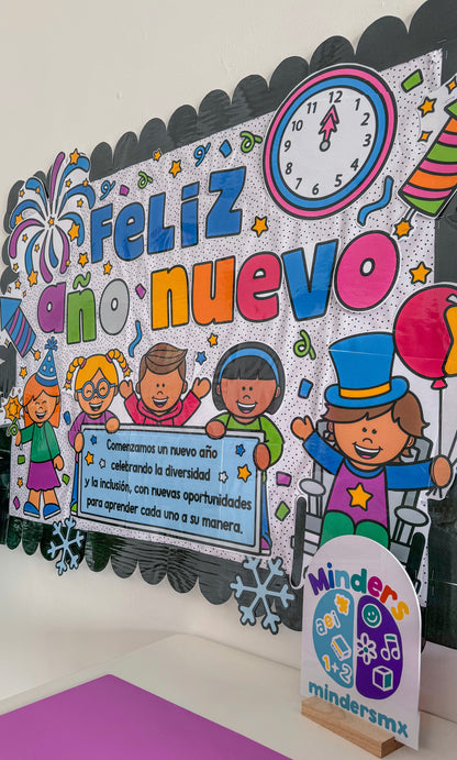 Bulletin board - Periódico Mural Feliz año nuevo!