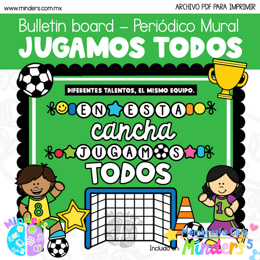 Bulletin Board - Periódico Mural Junio - Jugamos todos