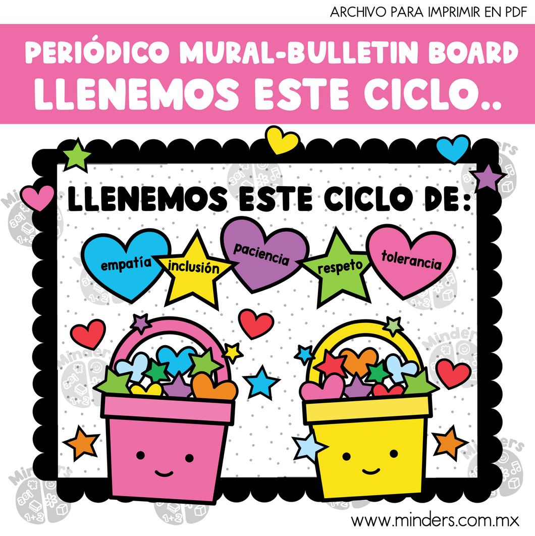 Bulletin board - Periódico Mural Inclusivo de regreso a clases: Llenemos este ciclo