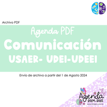 Cargar imagen en el visor de la galería, Agenda PDF Comunicación USAER-UDEI-UDEEI
