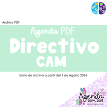 Load image into Gallery viewer, CAM Executive PDF Agenda
