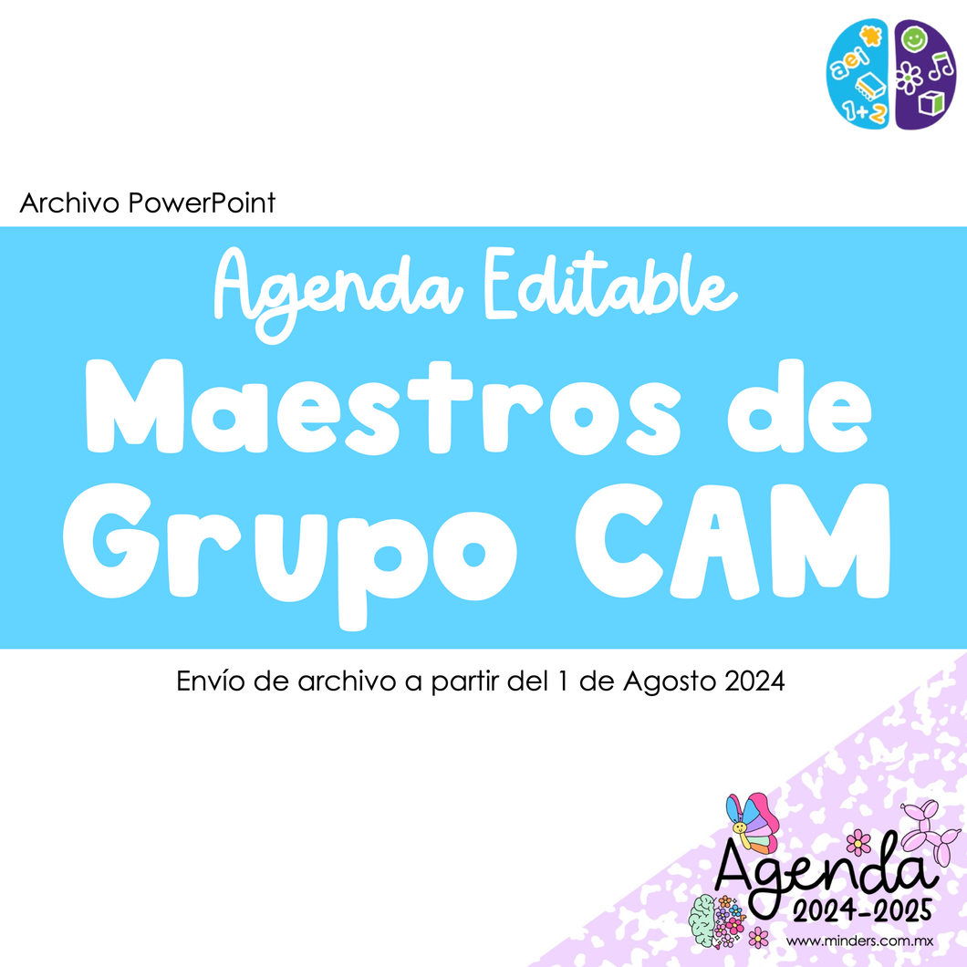 Agenda Editable Grupo CAM
