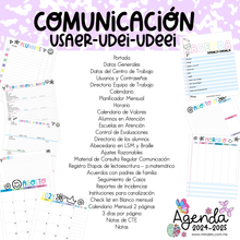 Cargar imagen en el visor de la galería, Agenda PDF Comunicación USAER-UDEI-UDEEI
