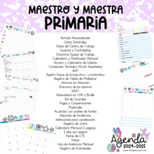 Cargar imagen en el visor de la galería, Agenda Editable Grupo Primaria
