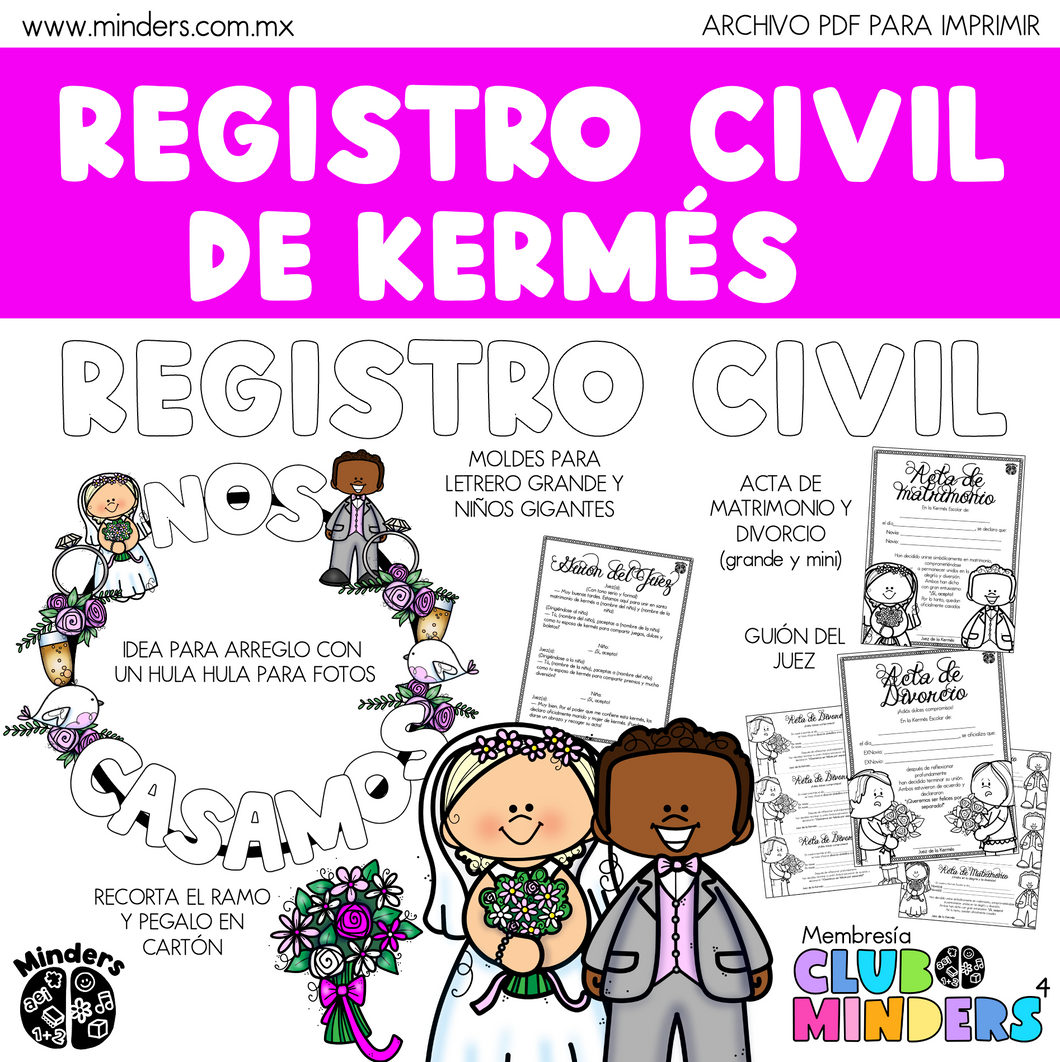 Registro Civil para Kermés