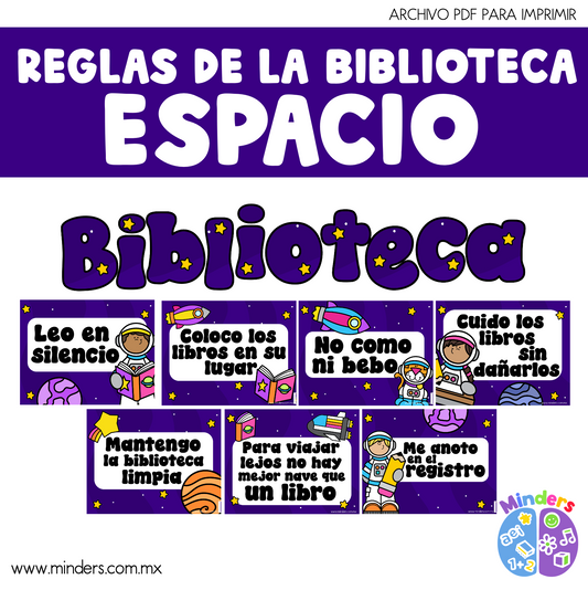 Reglas de la Biblioteca del Espacio