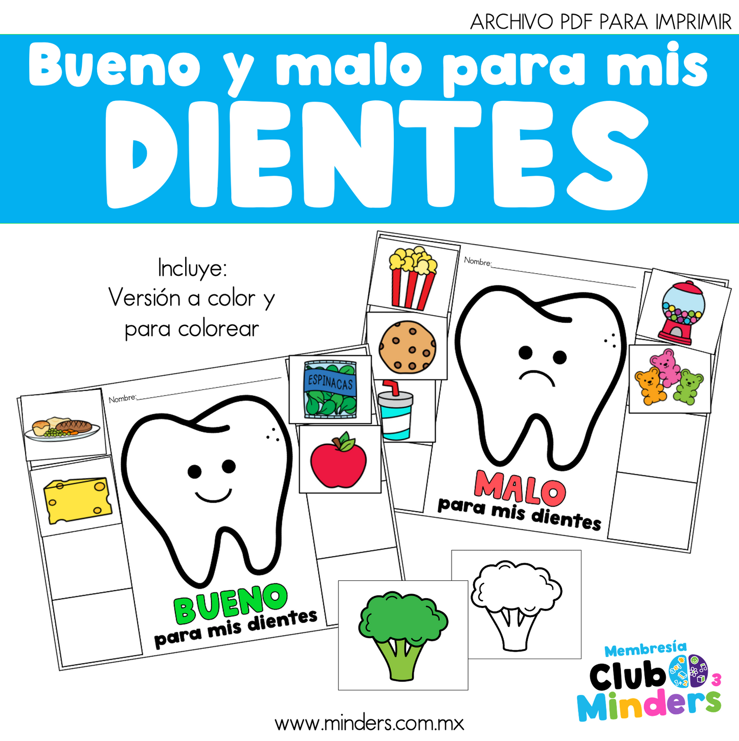 Bueno y malo para mis dientes - Higiene personal