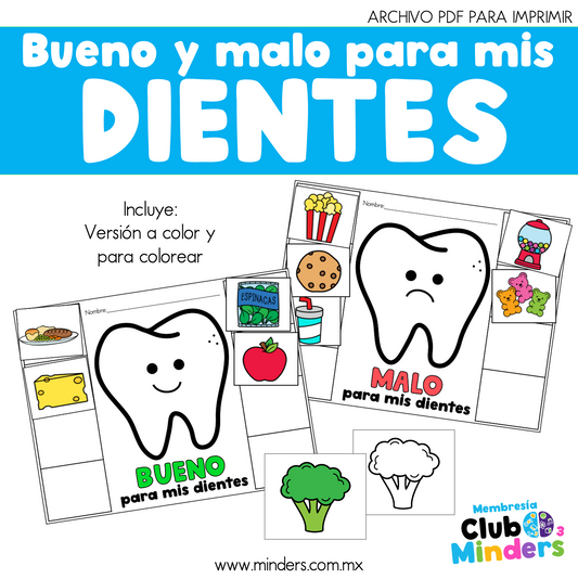 Good and bad for my teeth - Personal hygiene