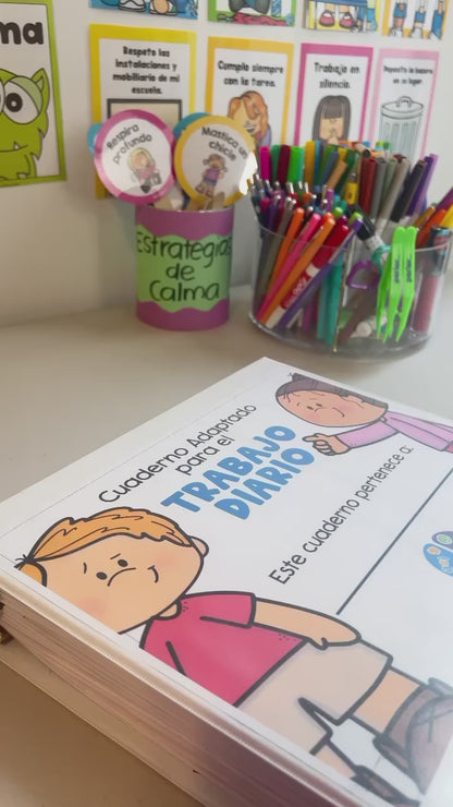 Cuaderno Adaptado de Trabajo Diario - Morning Work