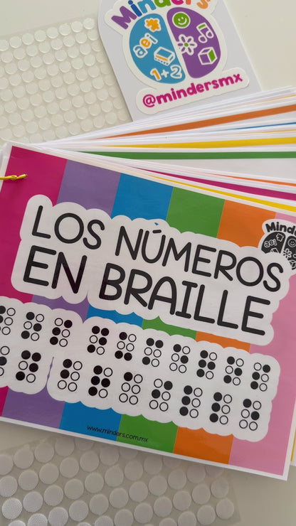 Números del 0 al 20 en Braille