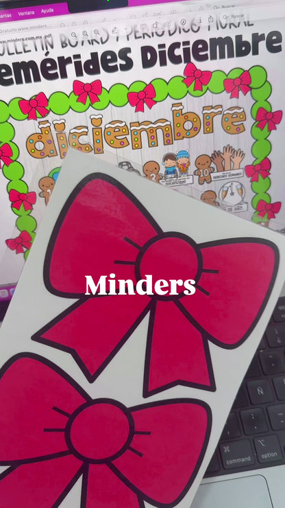 Bulletin Board - Periódico Mural Efemérides Diciembre