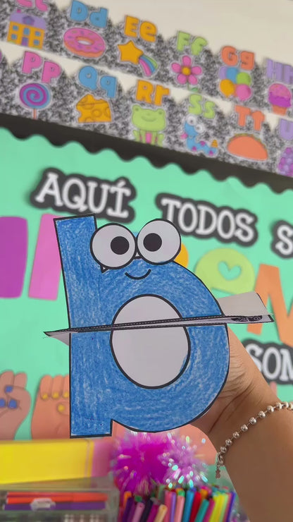 Títeres de las letras
