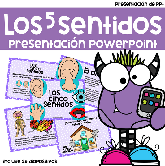 Los Cinco Sentidos para Niños