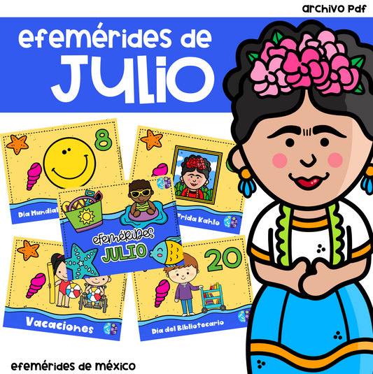 Efemérides del Mes de Julio