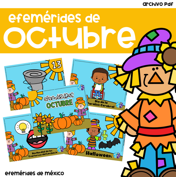 Efemérides del Mes de Octubre