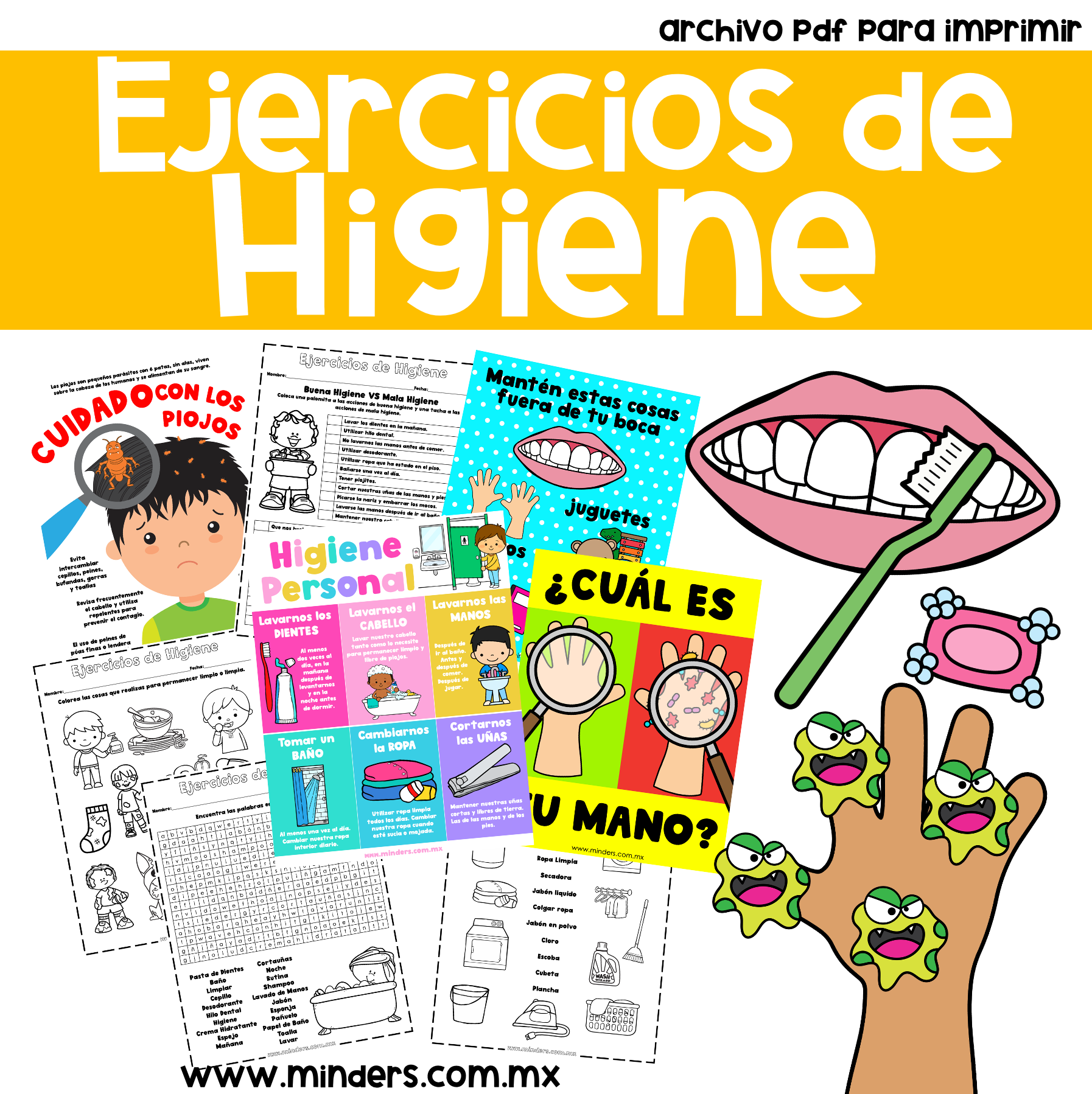 Hygiene exercises – Mindersmx