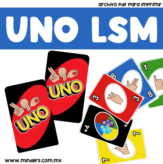 Juego UNO LSM