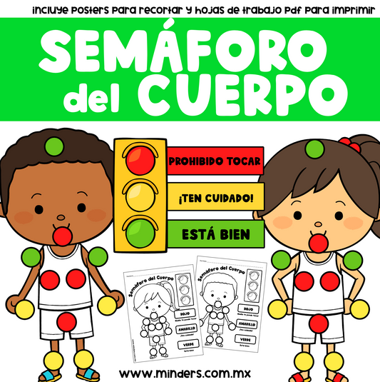 Semáforo del Cuerpo - Herramienta para prevención del abuso sexual