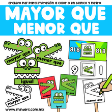 Cargar imagen en el visor de la galería, Mayor que, menor que o igual
