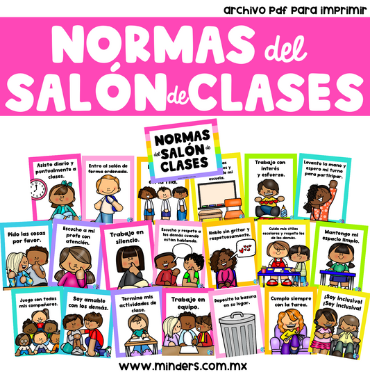 Normas del Salón de Clases - Reglas del Salón de Clases