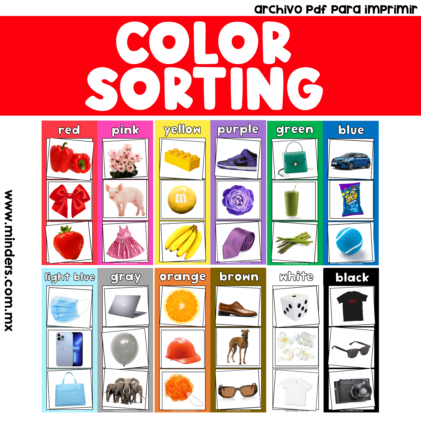 Color Sorting – Mindersmx