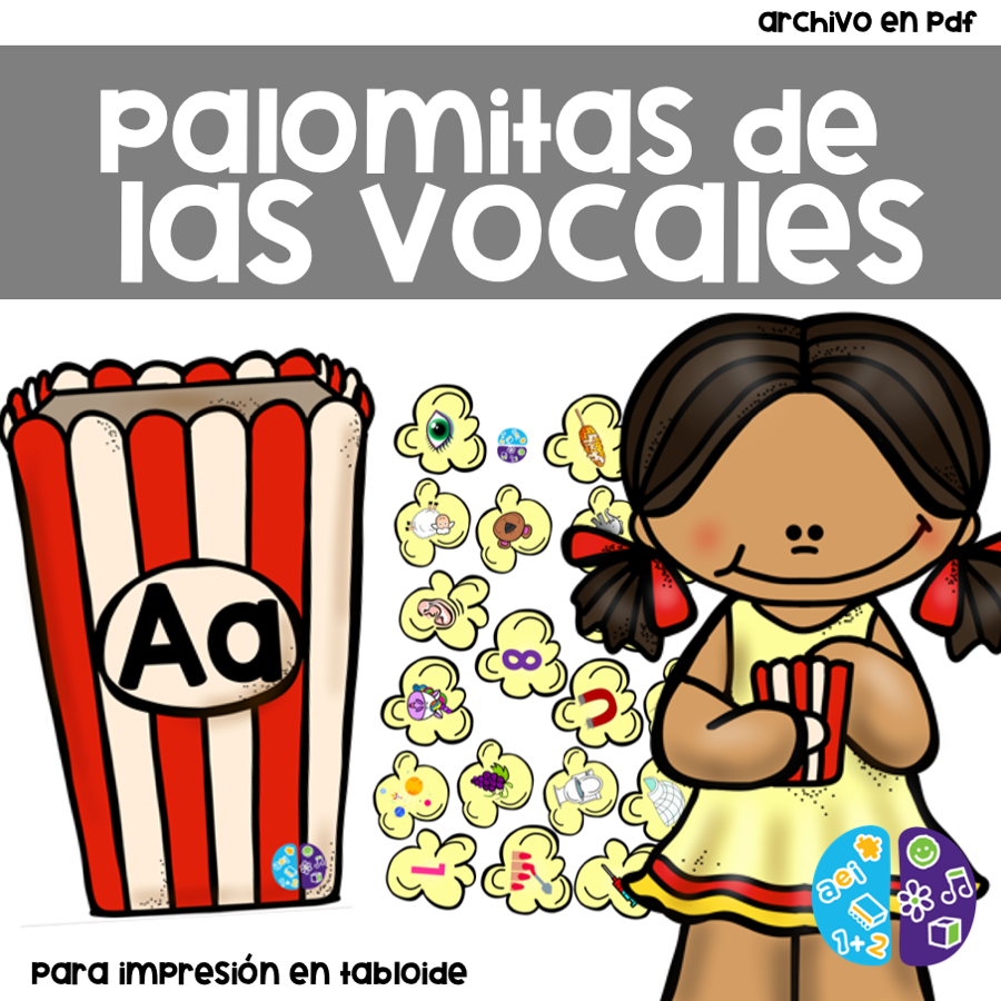 Palomitas de las Vocales