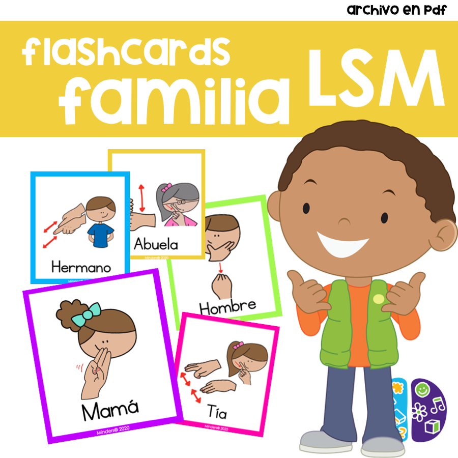Flashcards de Familia LSM