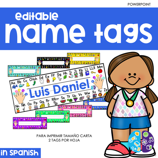 Tags del nombre Editables - Editable Name Tags