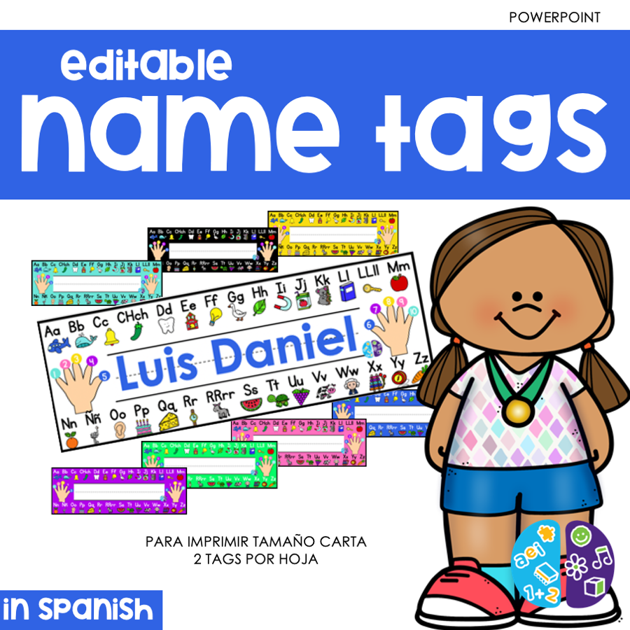 Tags del nombre Editables - Editable Name Tags