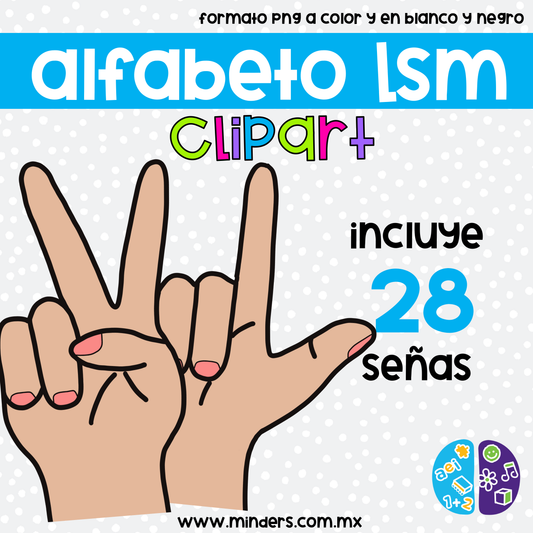ClipArts Alfabeto LSM